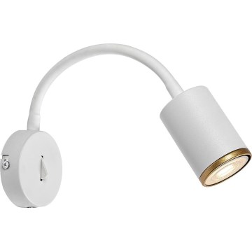 Rabalux - Aplique de parede orientável 1xGU10/15W/230V branco