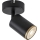Rabalux - Aplique de parede orientável 1xGU10/15W/230V preto