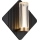 Rabalux - Aplique de parede para casa de banho LED/7W/230V IP44 preto/dourado