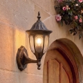 Rabalux - Aplique de parede para exterior 1xE27/60W/230V IP43 dourado/pátina/preto