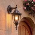 Rabalux - Arandela exterior 1xE27/60W/230V IP43 dourada/pátina/preta