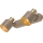 Rabalux - Candeeiro de focos 2xE14/10W/230V bege