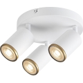 Rabalux - Candeeiro de focos 3xGU10/15W/230V branco