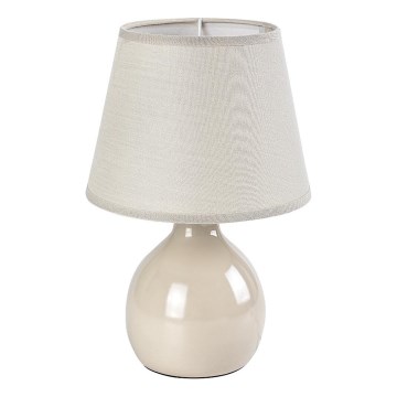 Rabalux - Candeeiro de mesa 1xE14/40W/230V bege