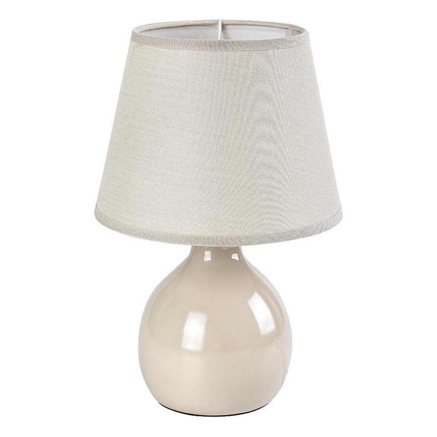 Rabalux - Candeeiro de mesa 1xE14/40W/230V bege