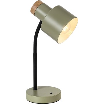 Rabalux - Candeeiro de mesa 1xE27/20W/230V caqui