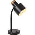 Rabalux - Candeeiro de mesa 1xE27/20W/230V preto