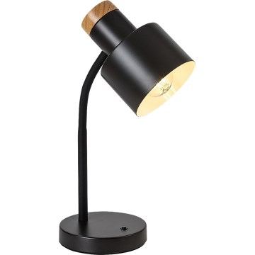 Rabalux - Candeeiro de mesa 1xE27/20W/230V preto