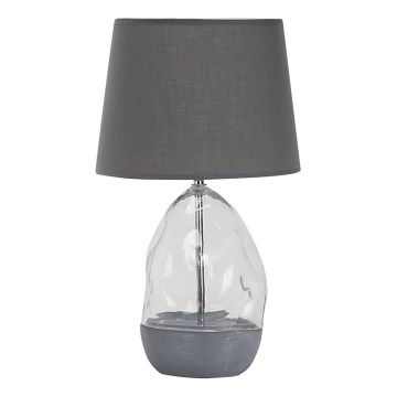 Rabalux - Candeeiro de mesa 1xE27/40W/230V cinzento