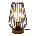 Rabalux - Candeeiro de mesa 1xE27/40W/230V preto