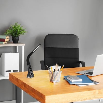 Rabalux - Candeeiro de mesa LED com regulação através do toque LED/5W/230V preto