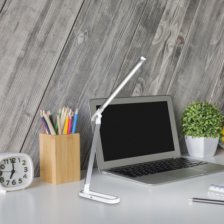 Rabalux - Candeeiro de mesa LED com regulação através do toque LED/7W/230V branco