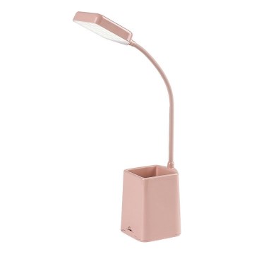 Rabalux - Candeeiro de mesa LED com regulação LED/6W/230V 5000K rosa