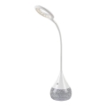 Rabalux - Candeeiro de mesa LED RGB com regulação LED/4W/230V branco