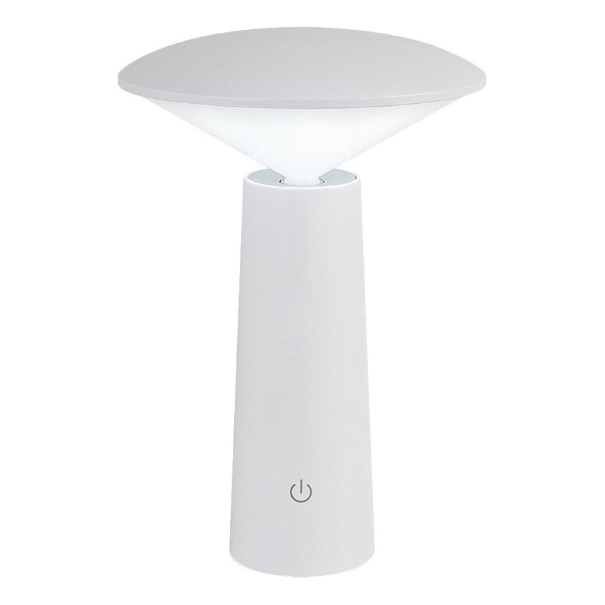 Rabalux - Candeeiro de mesa tátil LED com regulação POLPERRO LED/3W/3,7V 1200mAh branco