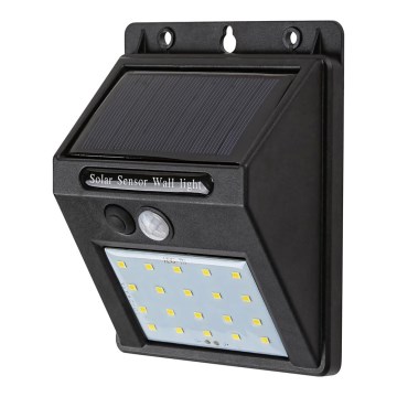 Rabalux - Candeeiro de parede solar LED com sensor IP44 1200 mAh