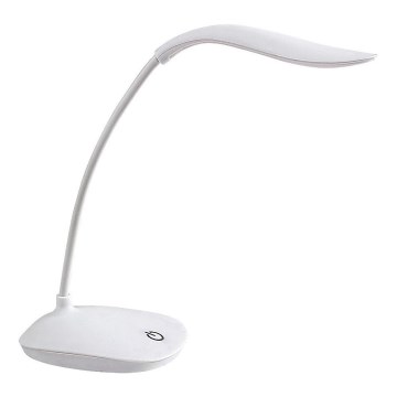 Rabalux - Candeeiro de secretária flexível LED regulável LED/2W/5V branco