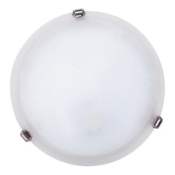 Rabalux - Candeeiro de tecto 1xE27/60W/230V em vidro alabastrino