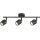 Rabalux - Candeeiro de tecto com 3 focos 3xGU10/15W/230V, preto