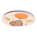 Rabalux - Candeeiro de tecto infantil LED / 24 W / 230 V / 3000 K / Ø 37,5 cm