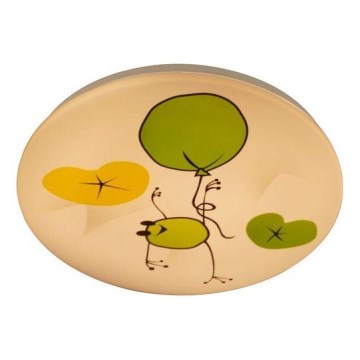 Rabalux - Candeeiro de tecto infantil LED/24W/230V 3000K diâmetro 37,5 cm