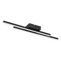 Rabalux - Candeeiro de tecto LED/12W/230V 3000K preto