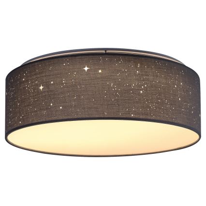 Rabalux - Luminária de teto LED/22W/230V cinza Ø 40 cm