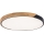 Rabalux - Candeeiro de tecto LED/42W/230V 3000/4000/6500K preto/carvalho Ø 61 cm