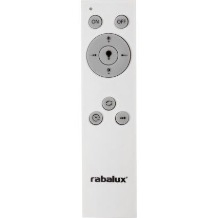 Rabalux - Candeeiro de teto LED dimável LED/40W/230V com controlo remoto 3000–6000 K, Ø 50 cm