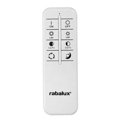 Rabalux - Candeeiro de teto LED dimerizável LED/47W/230V 3000-6000K + comando remoto Ø 48 cm