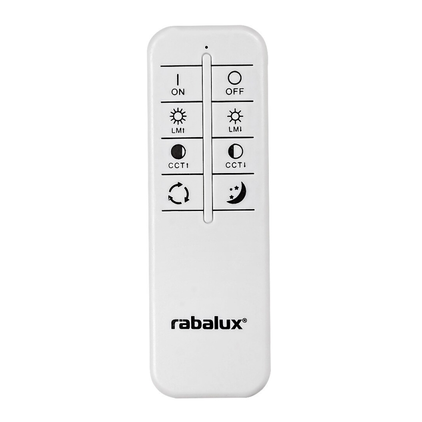 Rabalux - Candeeiro de teto LED dimerizável LED/47W/230V 3000-6000K + comando remoto Ø 48 cm