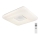 Rabalux - Candeeiro de tecto LED dimerizável LED/70W/230V + controlo remoto 44x44 cm