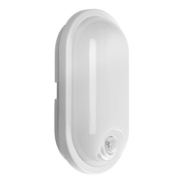 Rabalux - Candeeiro de tecto LED para exterior com sensor LED/15W/230V IP65 branco
