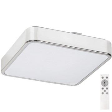 Rabalux - Candeeiro de tecto LED RGB dimerizável para casa de banho LED/22W/230V 3000-6000K IP44 + comando remoto 29x29 cm