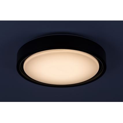 Rabalux - Candeeiro de tecto LED RGB regulável com sensor LED/28W/230V 2700-5000K Ø 36 cm + comando à distância