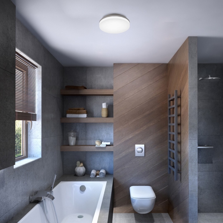 Rabalux - Candeeiro de tecto LED para casa de banho LED/24W/230V IP54 3000K/4000K/6000K Ø 28 cm