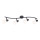 Rabalux - Candeeiro de teto com 4 focos 4xE14/40W/230V