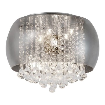 Rabalux - Candeeiro de teto em cristal 6xG9/40W/230V Ø 35,5 cm