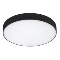 Rabalux - Candeeiro de teto LED 18W/230V 2800-6000K IP44 preto, Ø 17,5 cm
