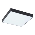 Rabalux - Candeeiro de Teto LED/18W/230V 3000-6000K IP44 preto 17,5x17,5 cm