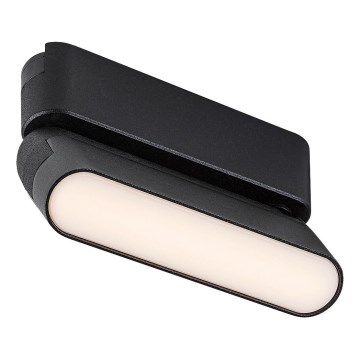 Rabalux - Candeeiro de teto LED para sistema de carris monofásico LED/6W/24V 3000K 11,5 cm preto