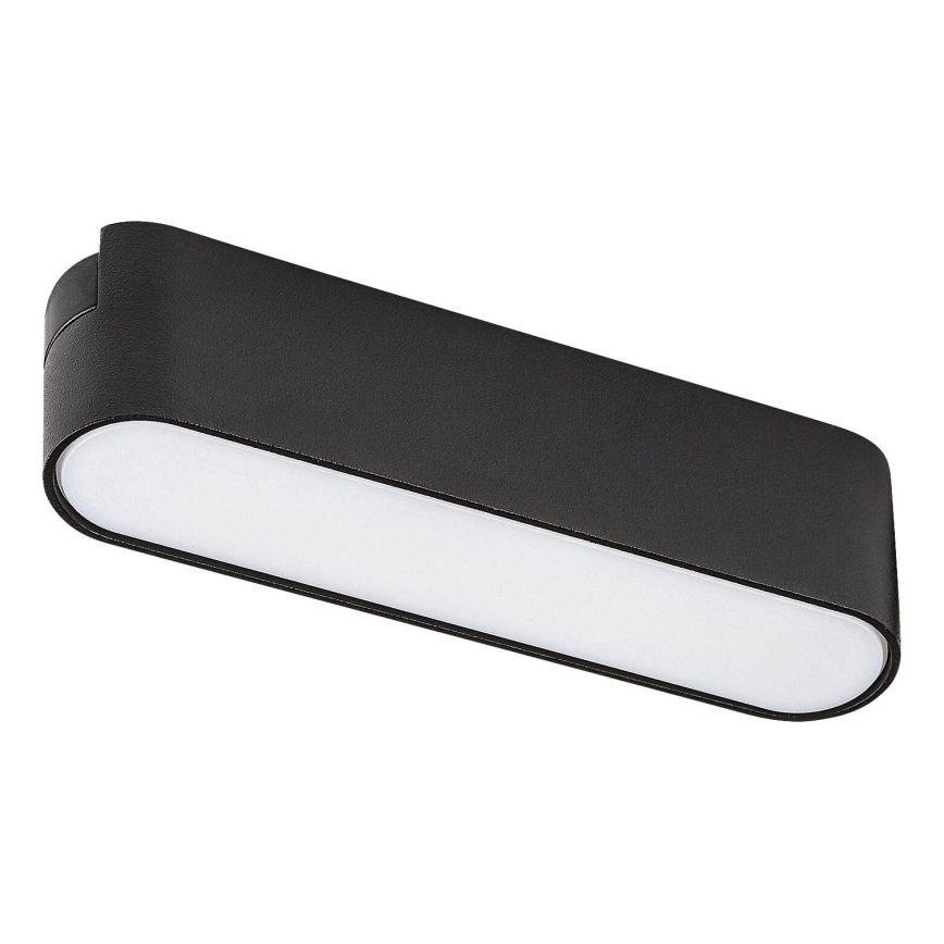 Rabalux - Candeeiro de teto LED regulável para sistema de carris monofásico LED/6W/24V 2700-5500K Wi-Fi Tuya 11,5 cm preto