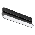 Rabalux - Candeeiro de teto LED regulável para sistema de carris monofásico LED/7W/24V 2700-5500K Wi-Fi Tuya 22 cm preto