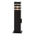 Rabalux - Candeeiro exterior com tomada 1xE27/12W/230V IP44