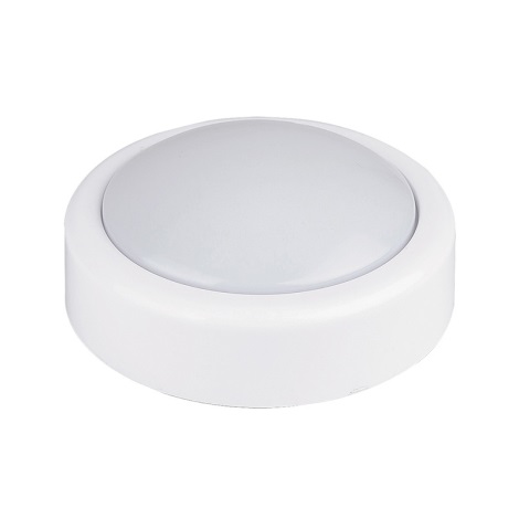 Rabalux - Candeeiro LED tátil pequeno 1xLED/0,3W/2xAA branco