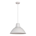 Rabalux - Candeeiro pendente com cabo 1xE27/60W/230V Ø 36 cm branco