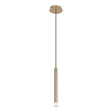 Rabalux - Candeeiro suspenso 1xG9/5W/230V dourado