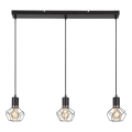 Rabalux - Candeeiro suspenso 3xE27/40W/230V
