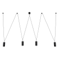 Rabalux - Candeeiro suspenso 4xGU10/5W/230V aranha