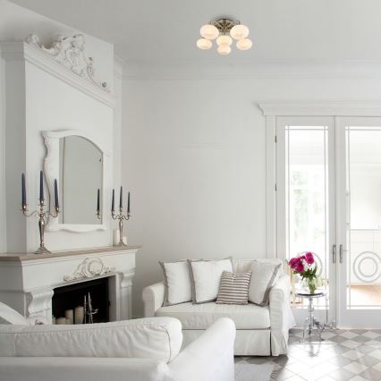 Rabalux - Candelabro montado à superfície 6xE14/40W/230V